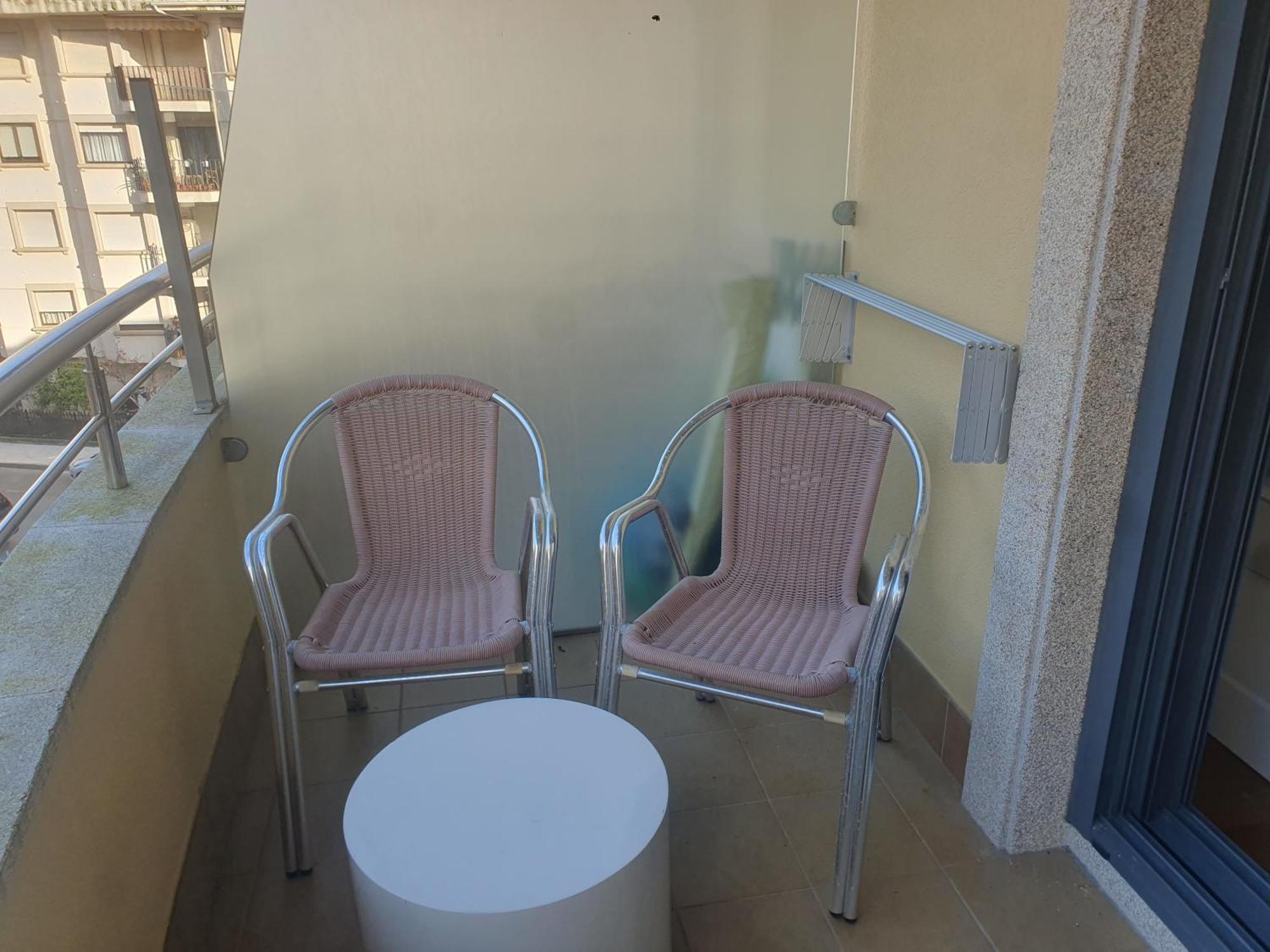 Apartamento en urbanización con piscina en Playa de Silgar Sanxenxo Exterior foto